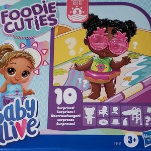 Hasbro Baby Alive Foodie Cuties Playset - Pink and Blue